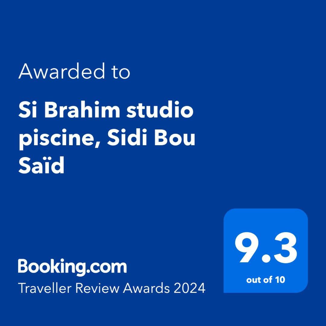 Si Brahim Studio Piscine, Sidi Bou Ali Eksteriør bilde